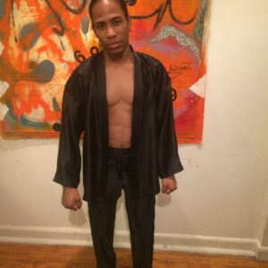 Kimono Style Jacket and Slim Pant